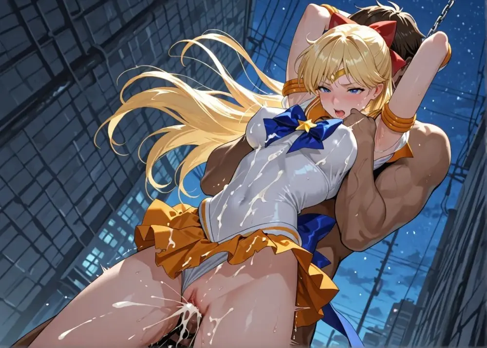 Sailor Moon cartoon parody 3d [AI Generated] - page396