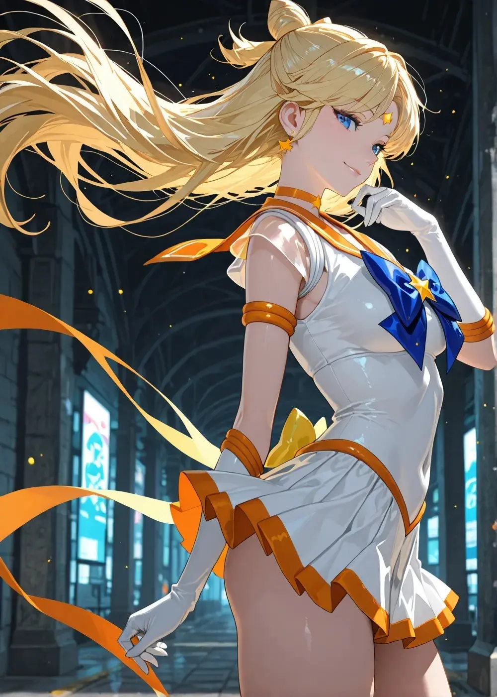 Sailor Moon cartoon parody 3d [AI Generated] - page4