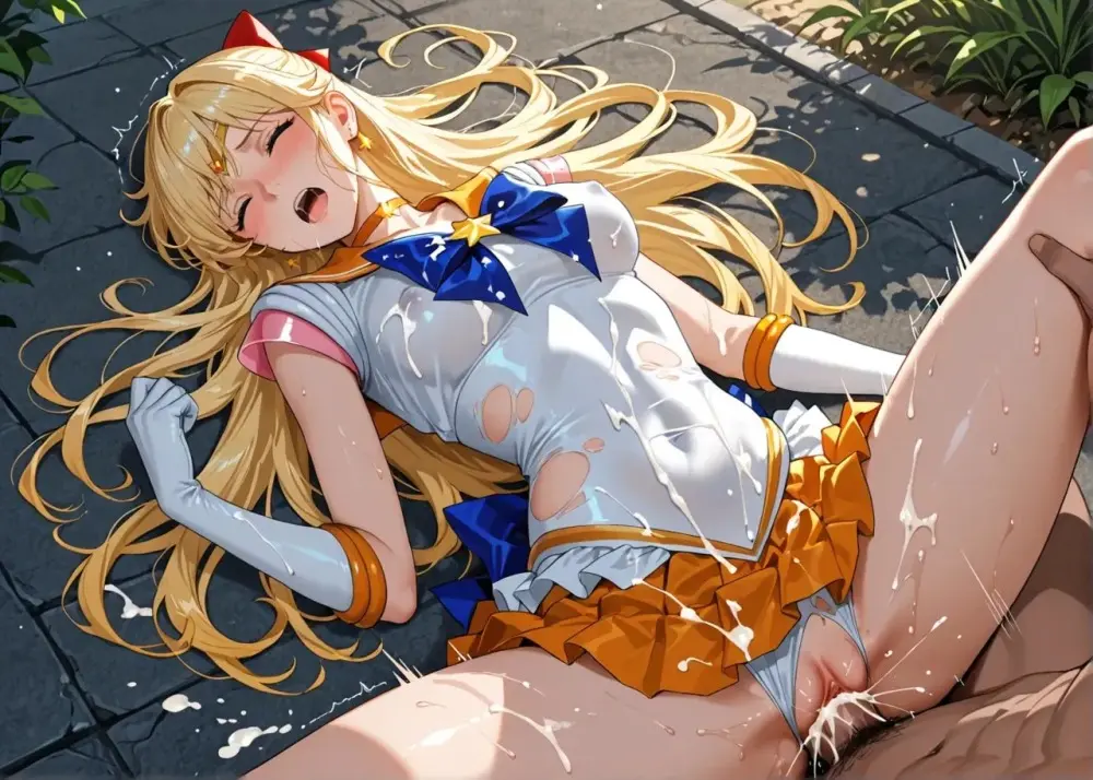 Sailor Moon cartoon parody 3d [AI Generated] - page419