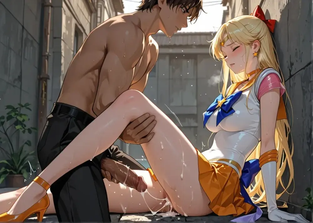 Sailor Moon cartoon parody 3d [AI Generated] - page422