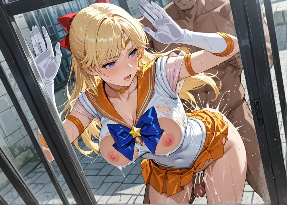 Sailor Moon cartoon parody 3d [AI Generated] - page431