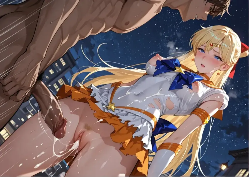 Sailor Moon cartoon parody 3d [AI Generated] - page434