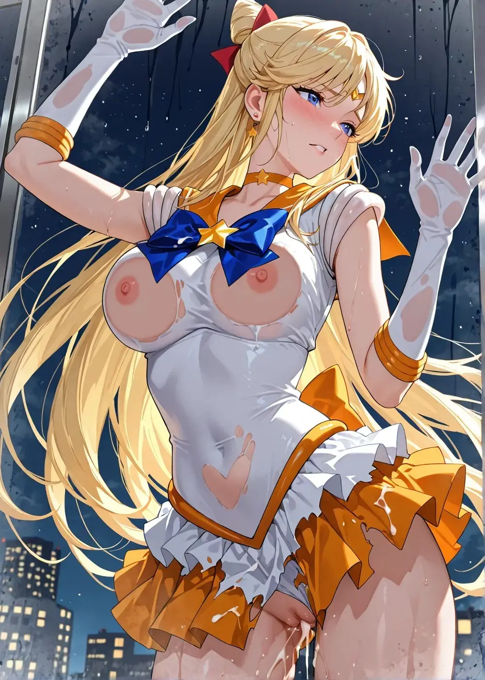 Sailor Moon cartoon parody 3d [AI Generated] - page444