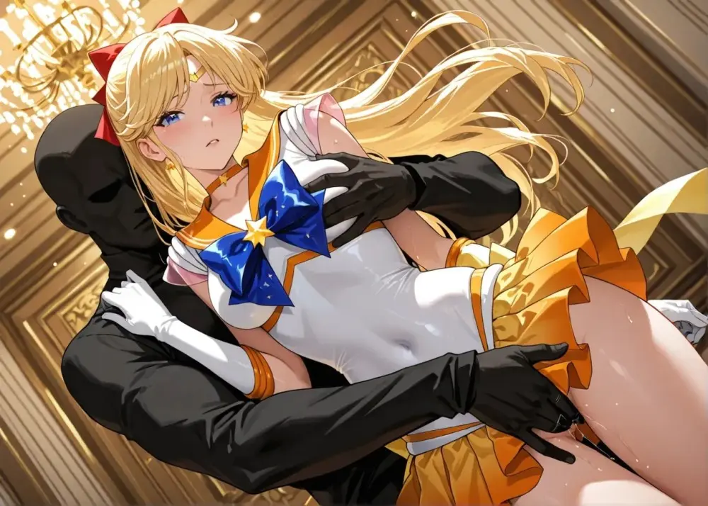 Sailor Moon cartoon parody 3d [AI Generated] - page45