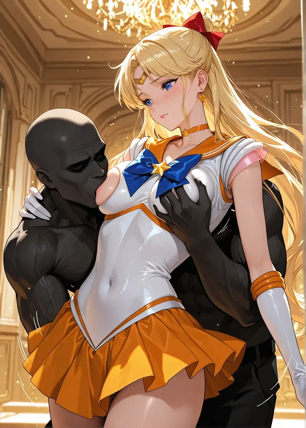 Sailor Moon cartoon parody 3d [AI Generated] - page51