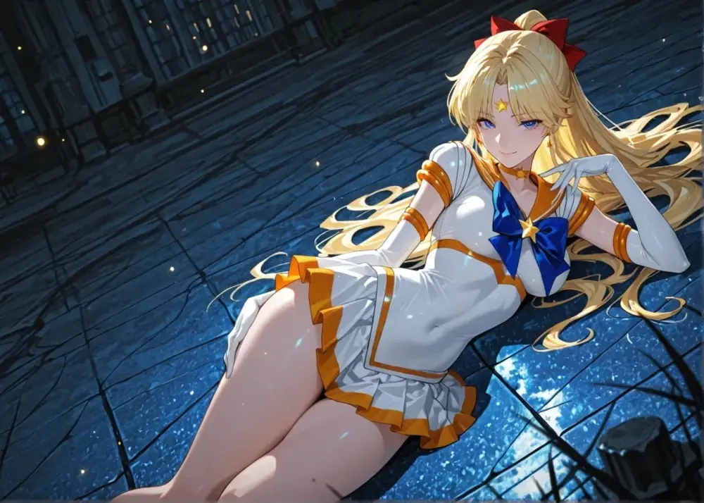Sailor Moon cartoon parody 3d [AI Generated] - page8