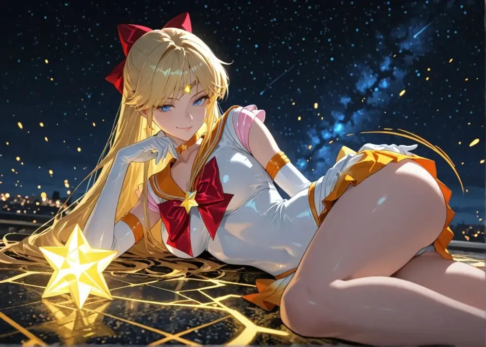 Sailor Moon cartoon parody 3d [AI Generated] - page9