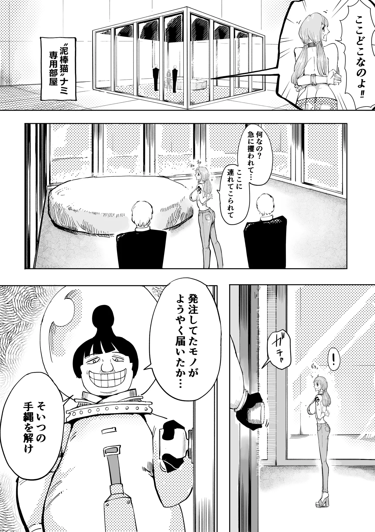 天竜人に飼われたナミ - page2
