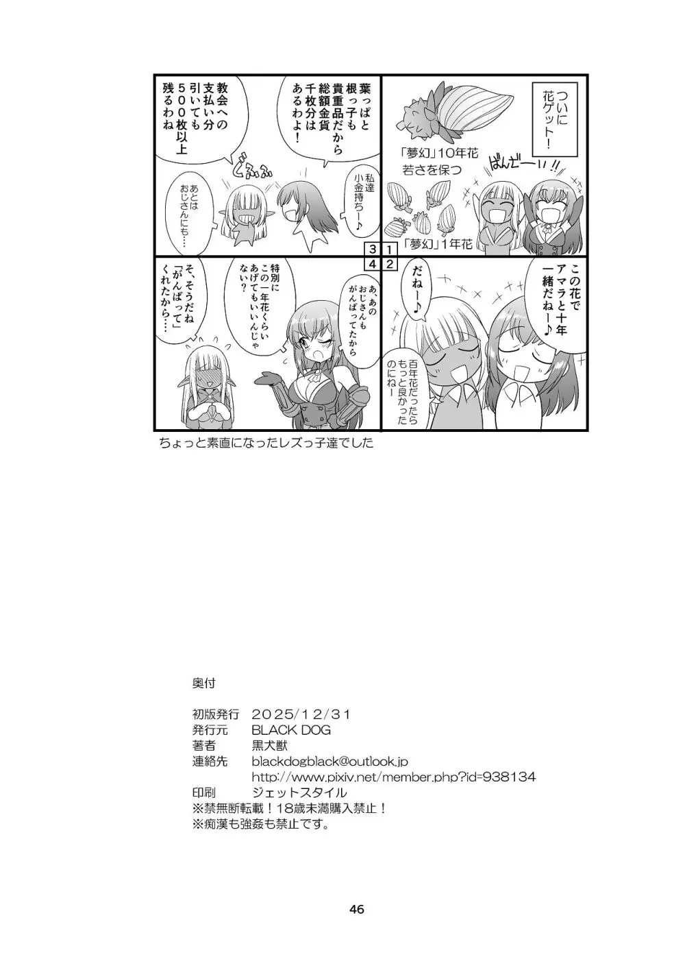 魔魅の迷宮2 レズっ子冒険者編 - page45
