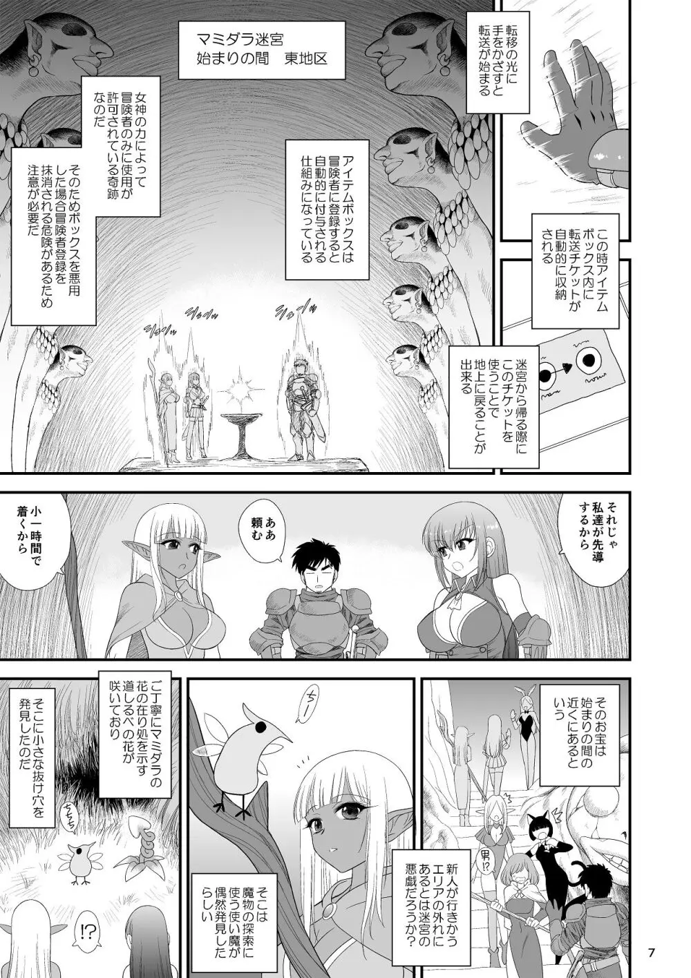魔魅の迷宮2 レズっ子冒険者編 - page6