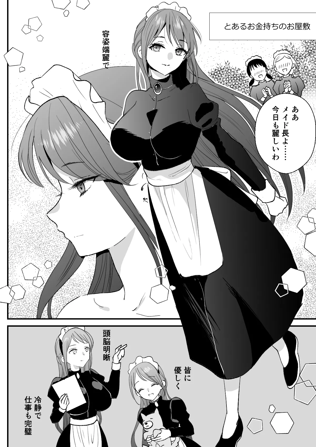 逆転主従-メイド長と僕の性活- - page3