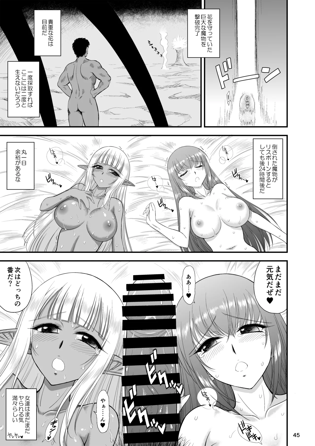 魔魅の迷宮2 レズっ子冒険者編 - page44
