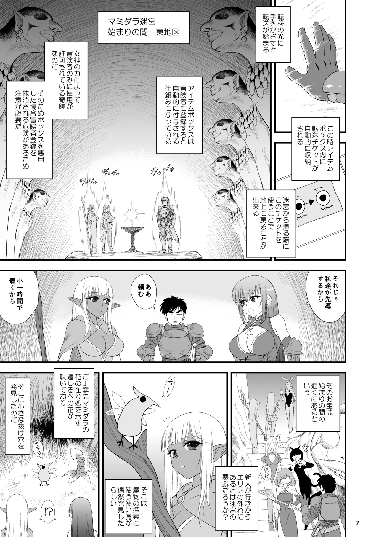 魔魅の迷宮2 レズっ子冒険者編 - page6