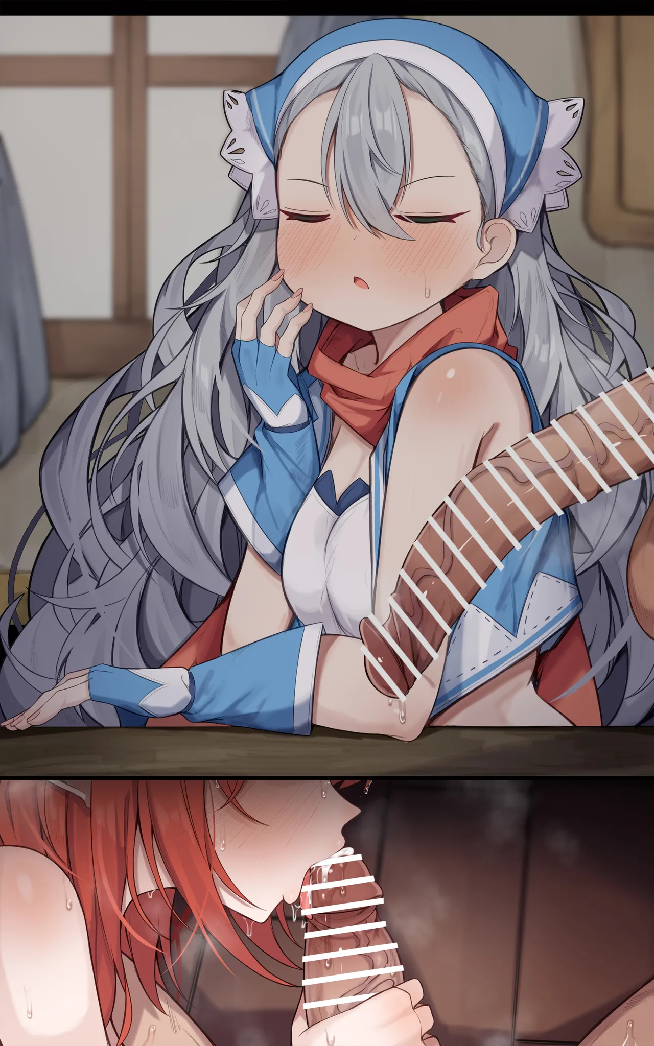 性豪絶倫巨根金ピカモコモコ系主人公とカリンちゃん - page19