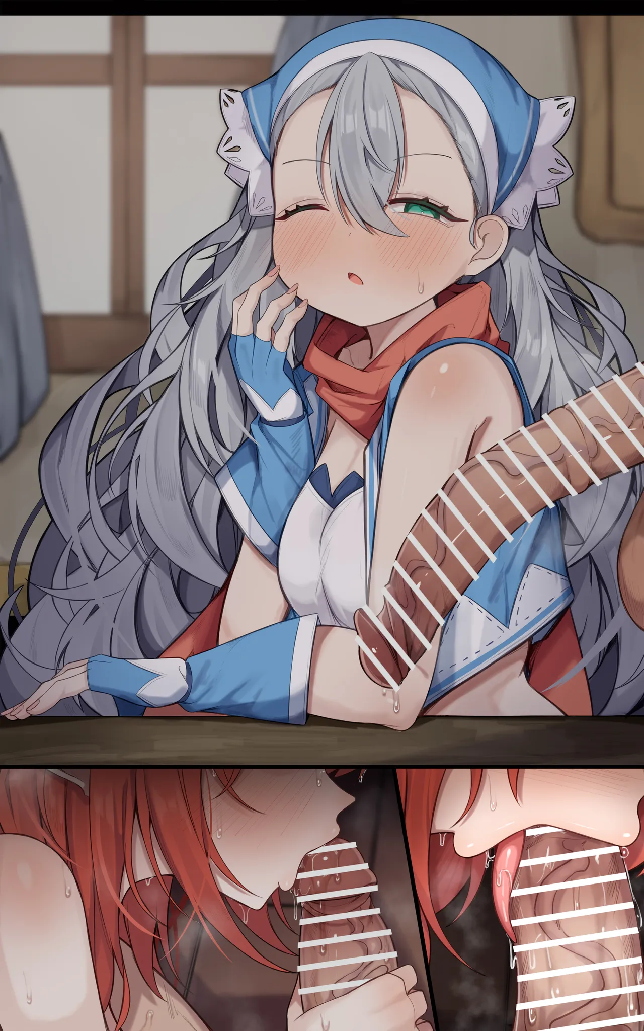 性豪絶倫巨根金ピカモコモコ系主人公とカリンちゃん - page20