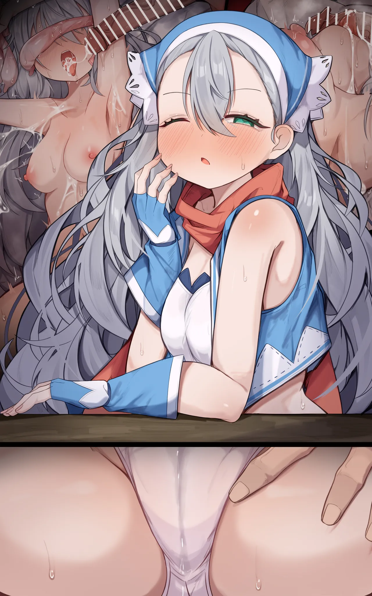 性豪絶倫巨根金ピカモコモコ系主人公とカリンちゃん - page23