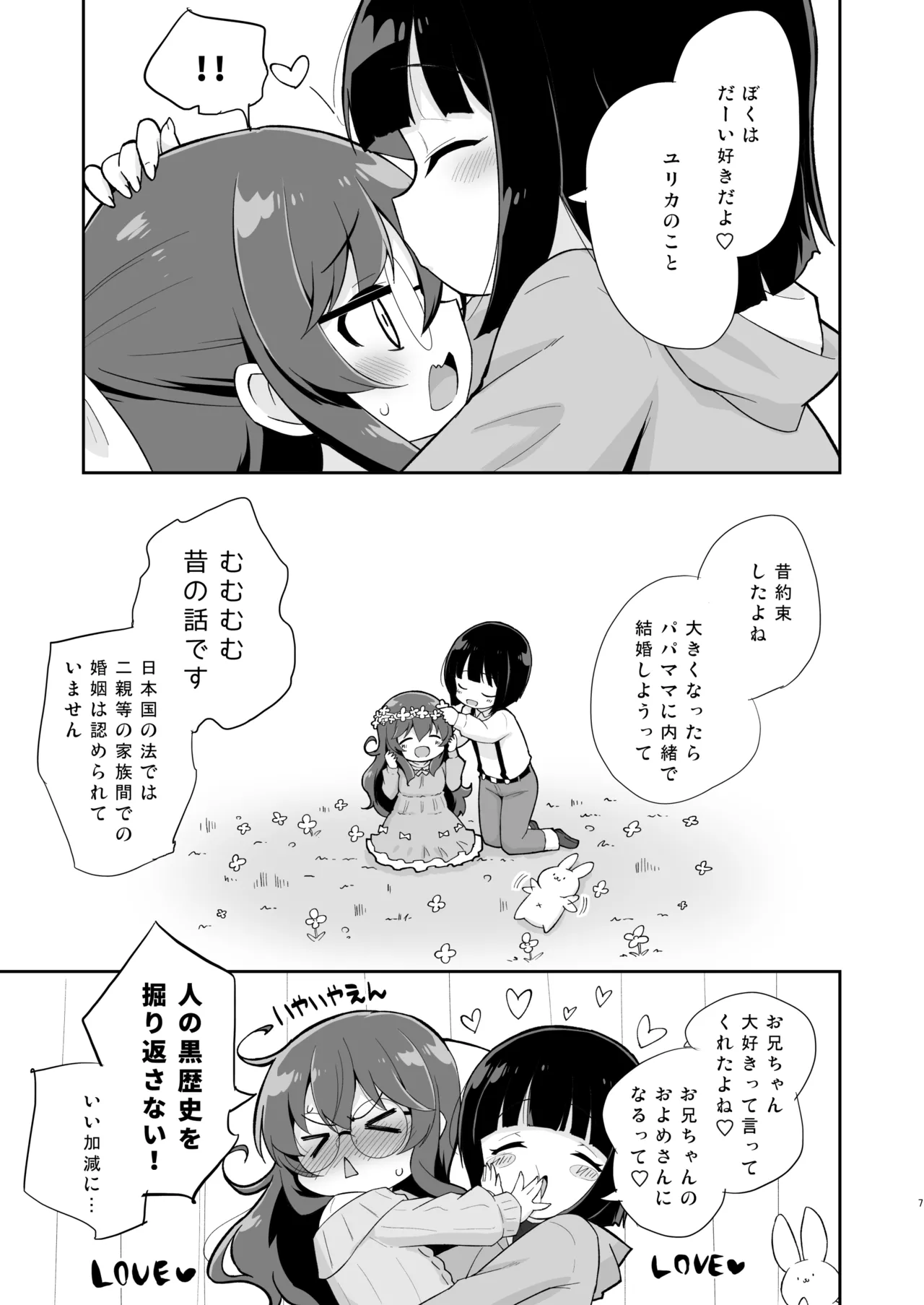 お兄ちゃんのバカ(オリジナル) - page7