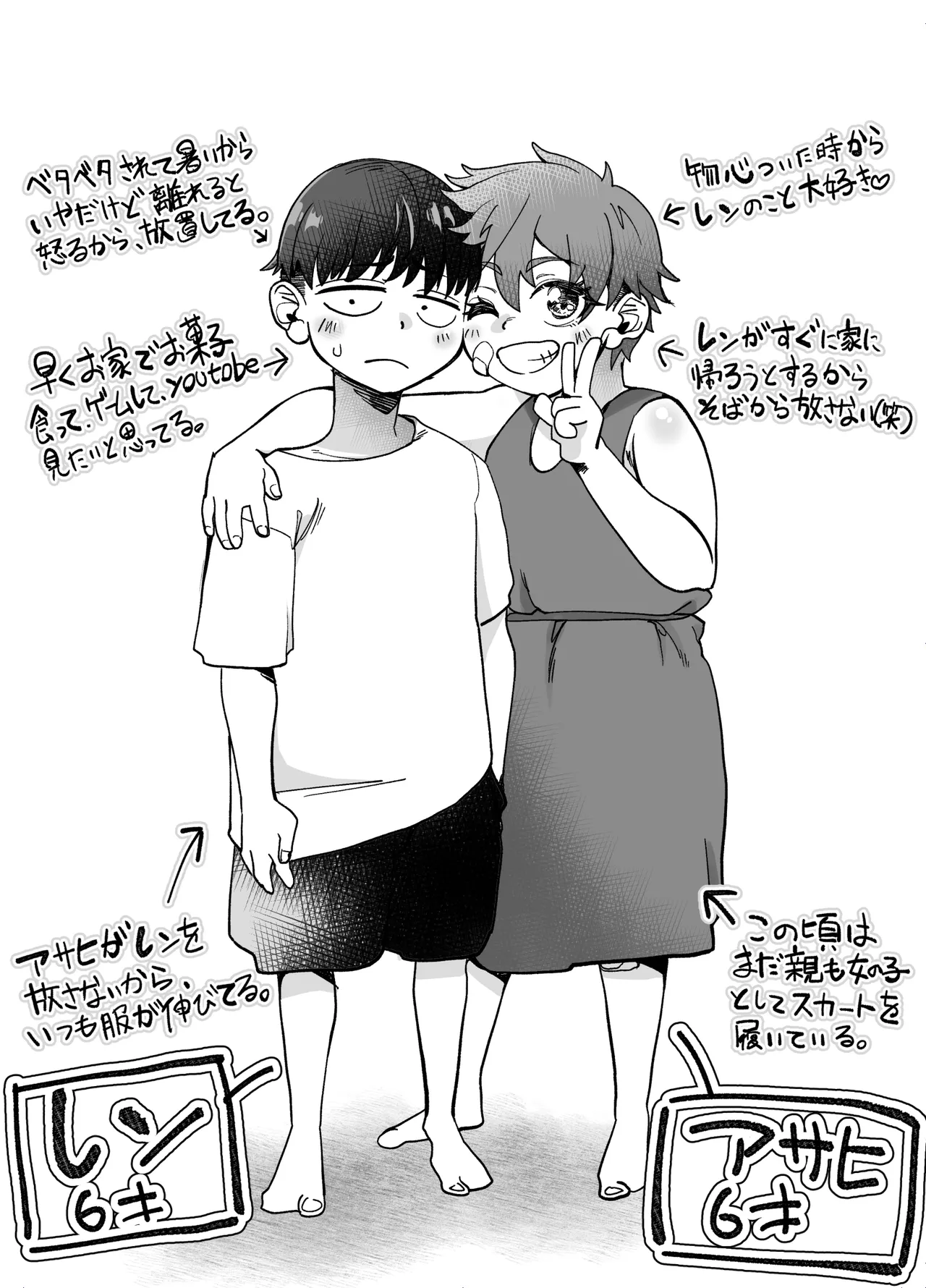 ボーイッシュ幼馴染がギャル化してから勃起が止まらない！(オリジナル) - page3