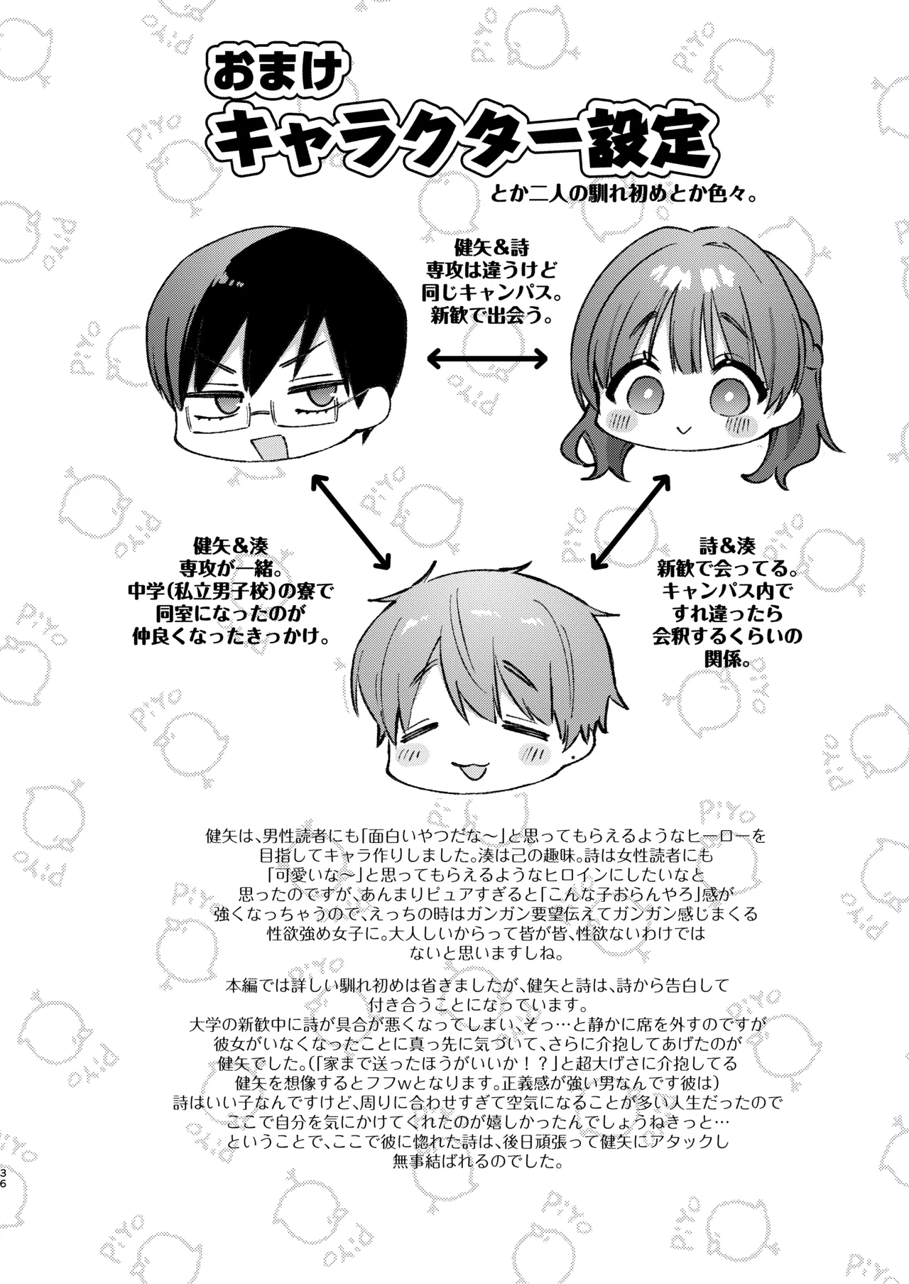 ウブで大人しい彼女にデカクリをカミングアウトされました。 - page35