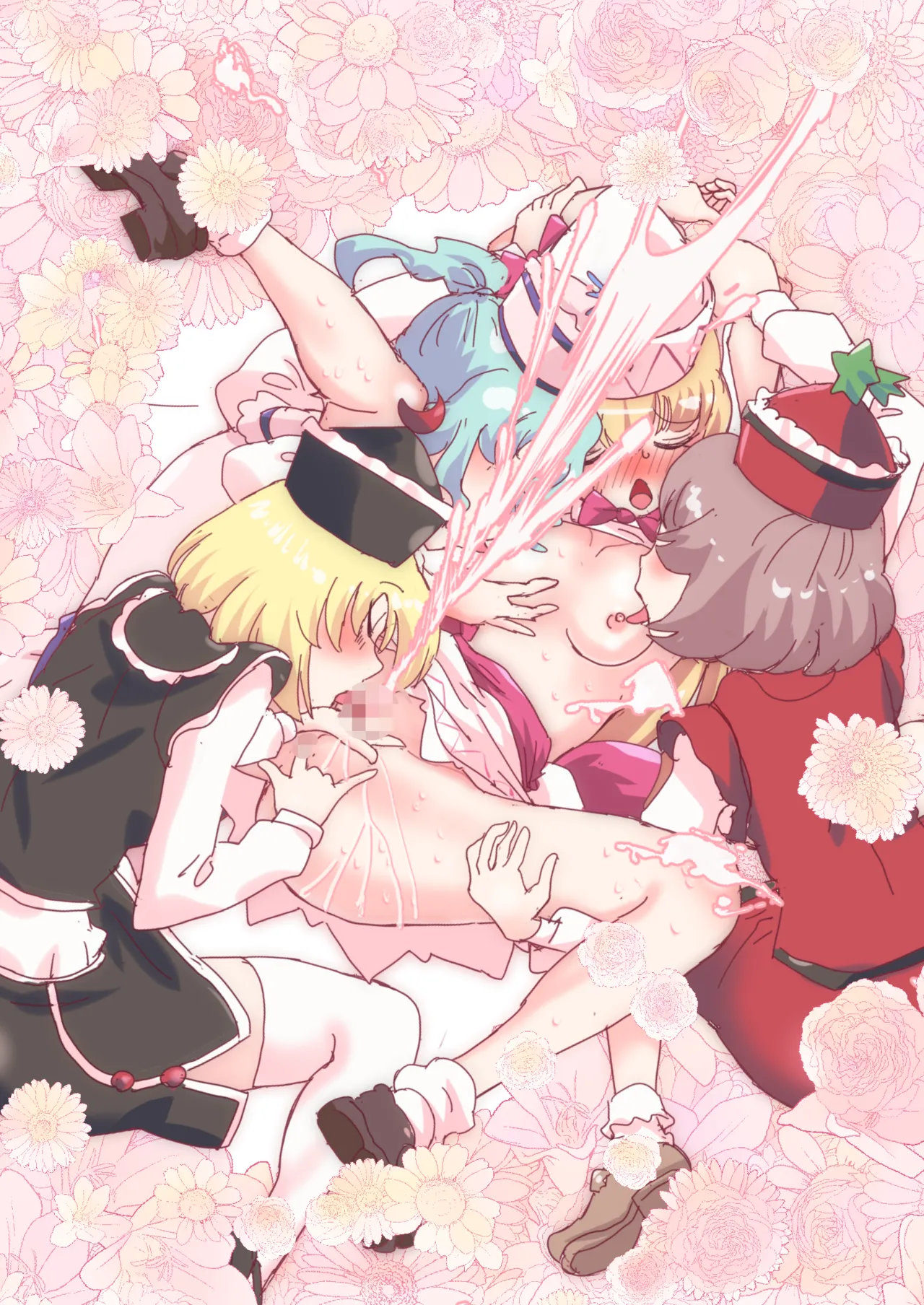 ルナサ達の手によって、自身の春を開花させまくるリリーちゃん - page41