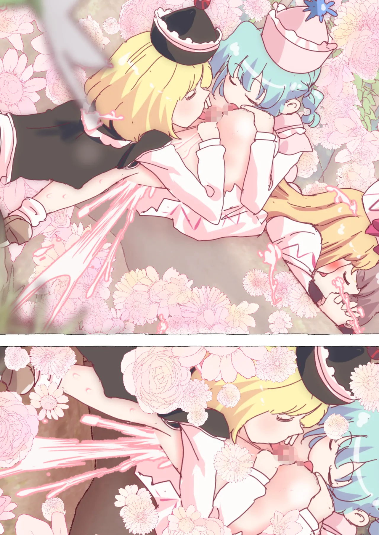 ルナサ達の手によって、自身の春を開花させまくるリリーちゃん - page44