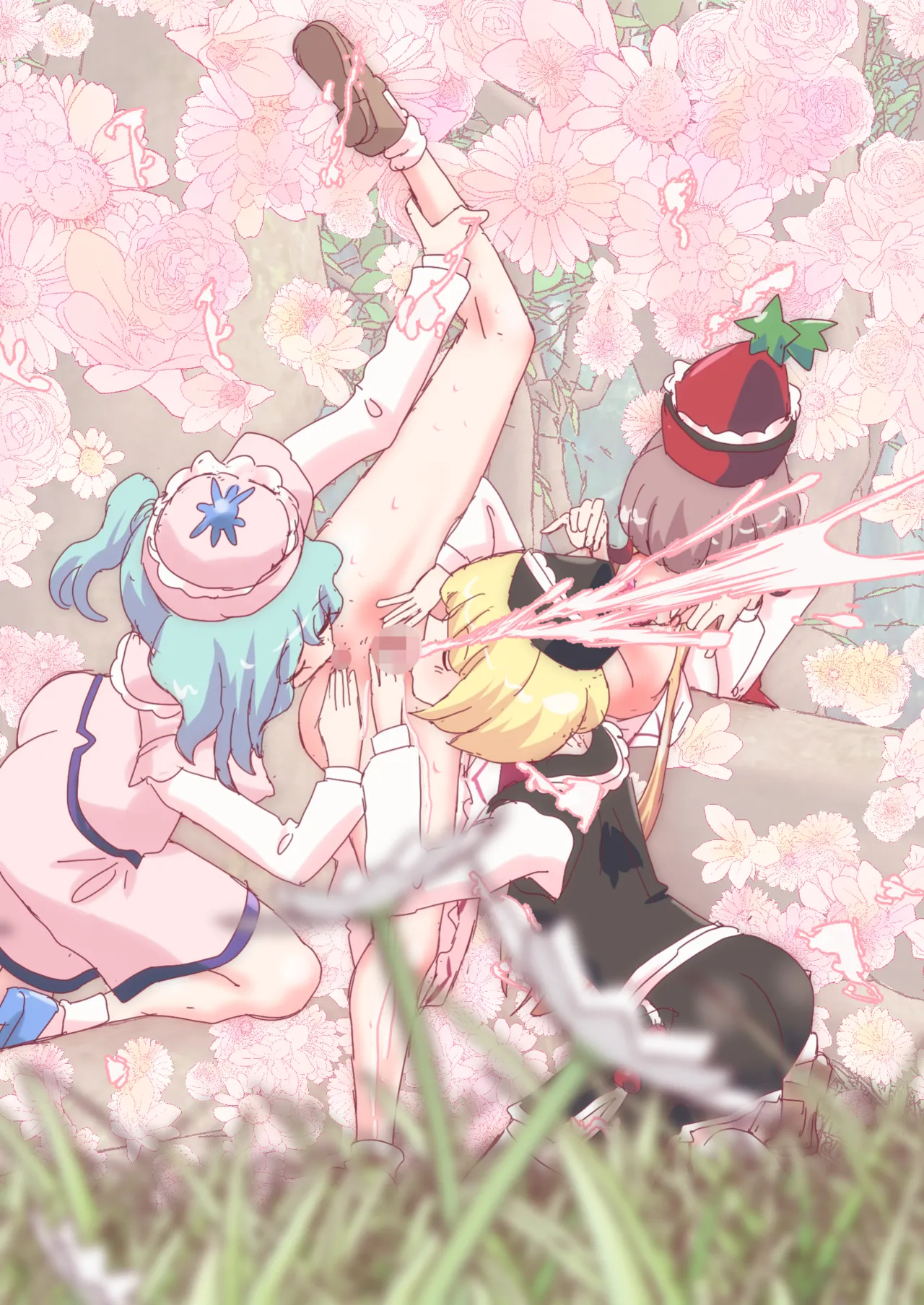 ルナサ達の手によって、自身の春を開花させまくるリリーちゃん - page47