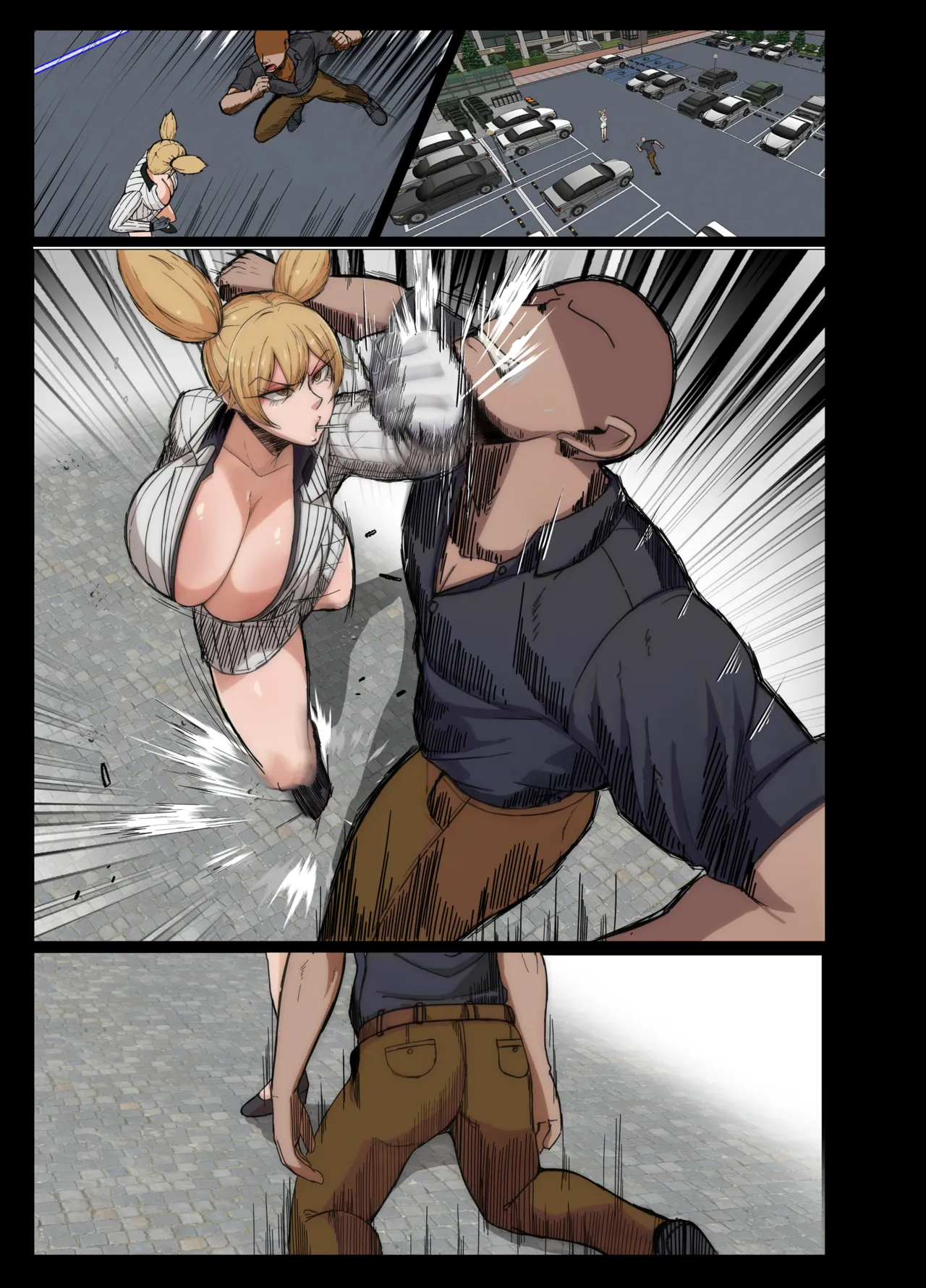 無表情後輩とサウナで孕ませセックス - page45