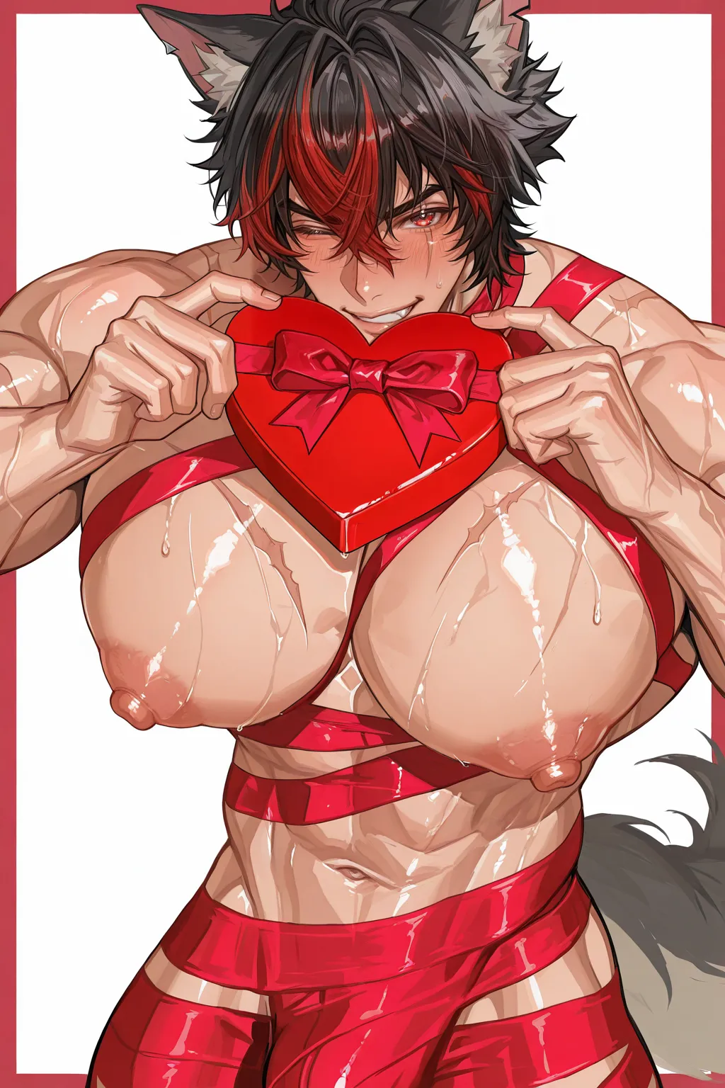 Komano Manato 狛野真斗 Valentine's Day [AI Generated] - page2
