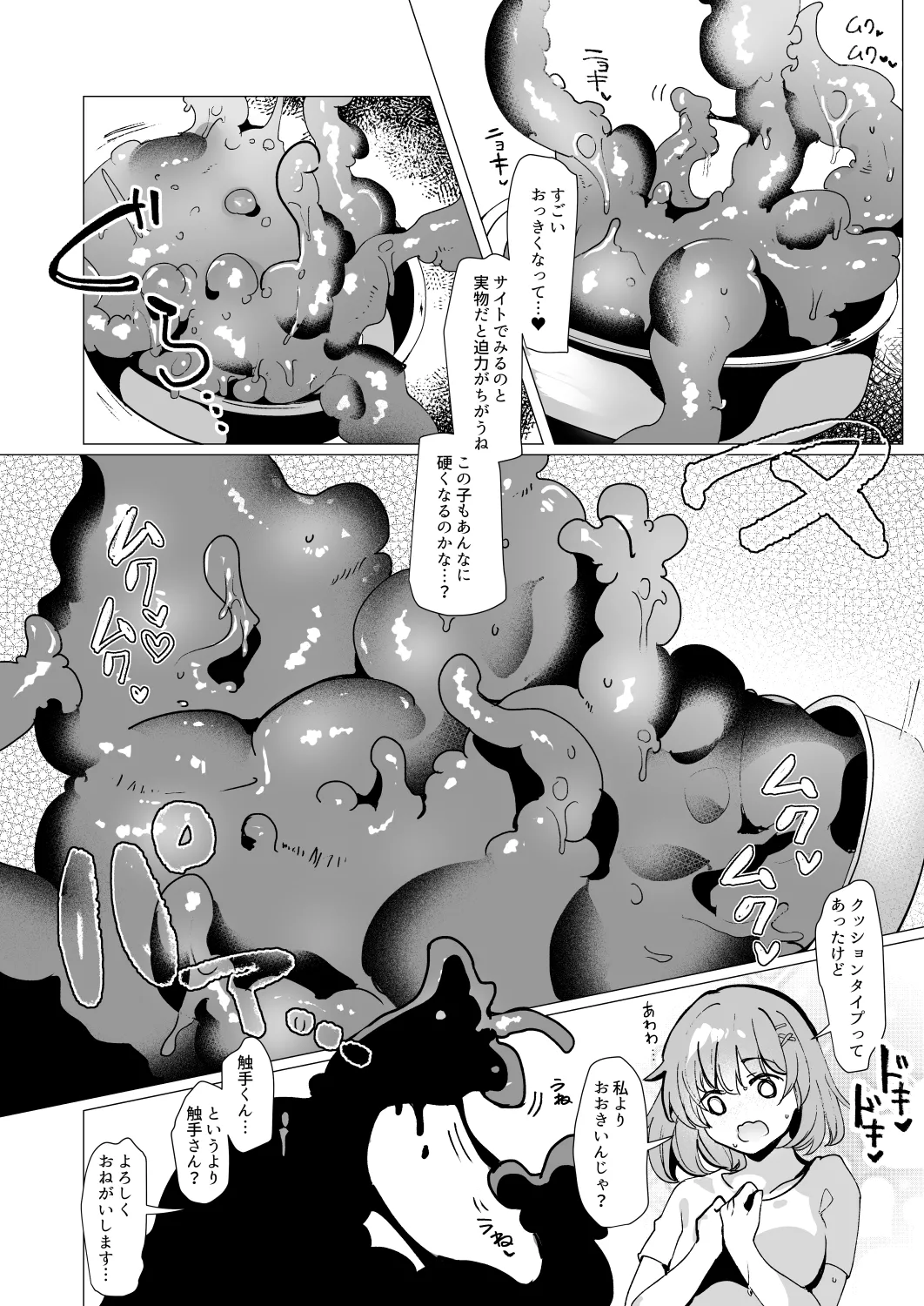 軽い気持ちで、触手を通販で買ったら苗床出産オナニーするまでドはまりしちゃった件 - page10