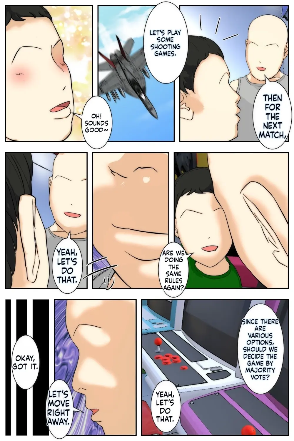 My mom got fucked by my classmates at the arcade(Complete Arcade Part 1) - page52