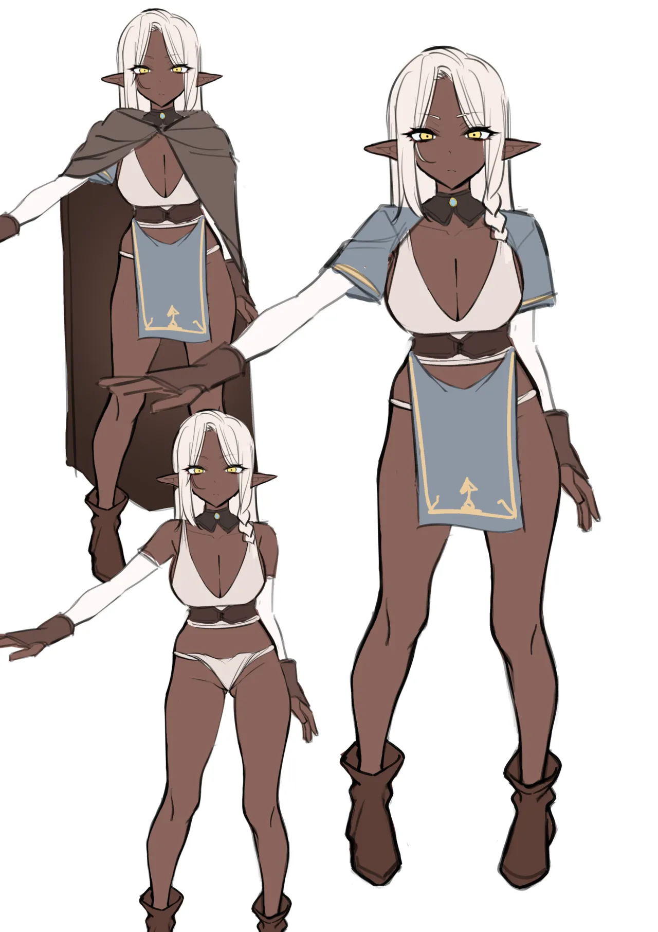 褐色エルフを助けたら恩返しされた話 - page24