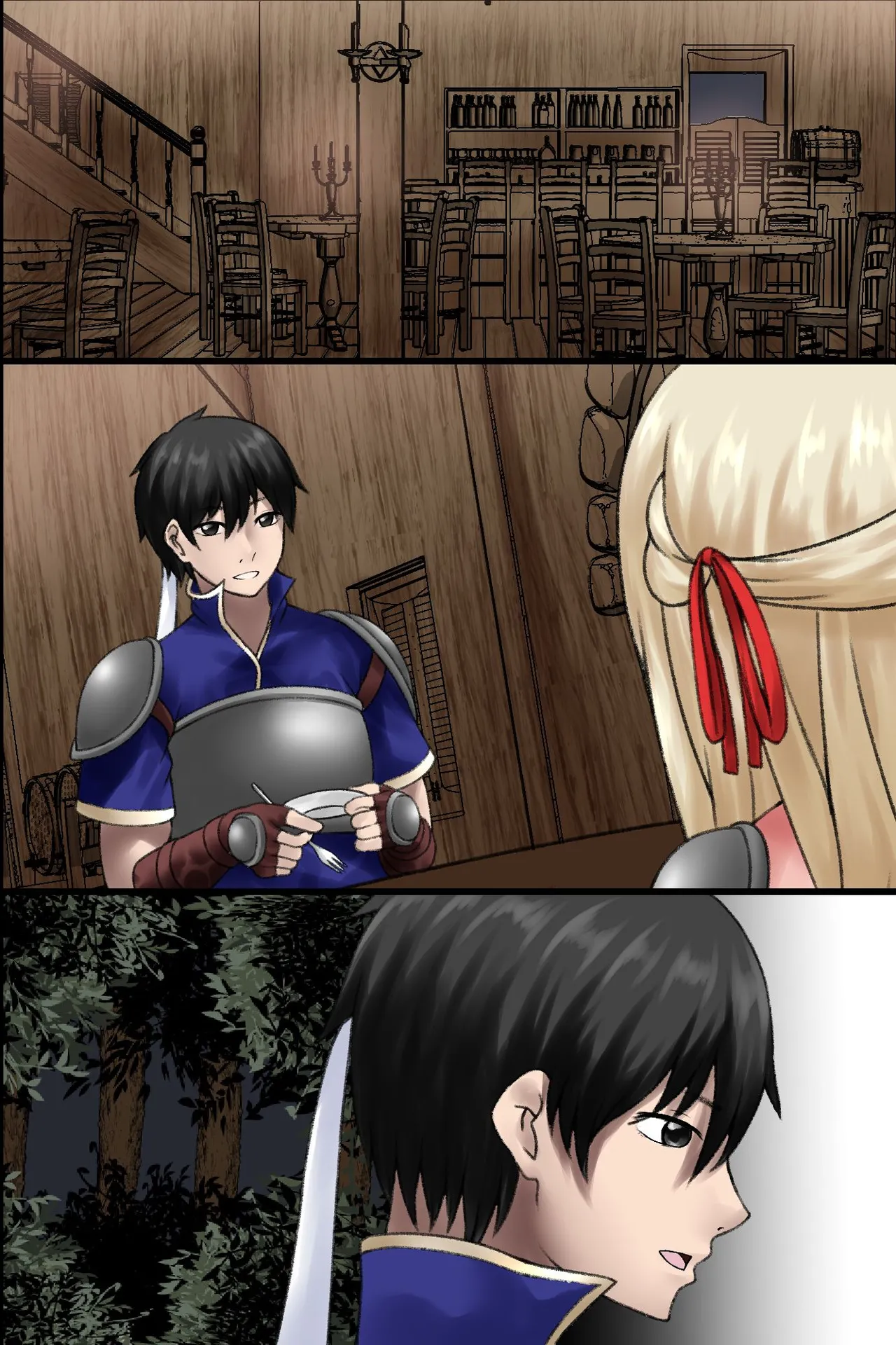 俺だけが認識されない異世界。知らないちんぽに中出しされまくる爆乳エルフたち - page48