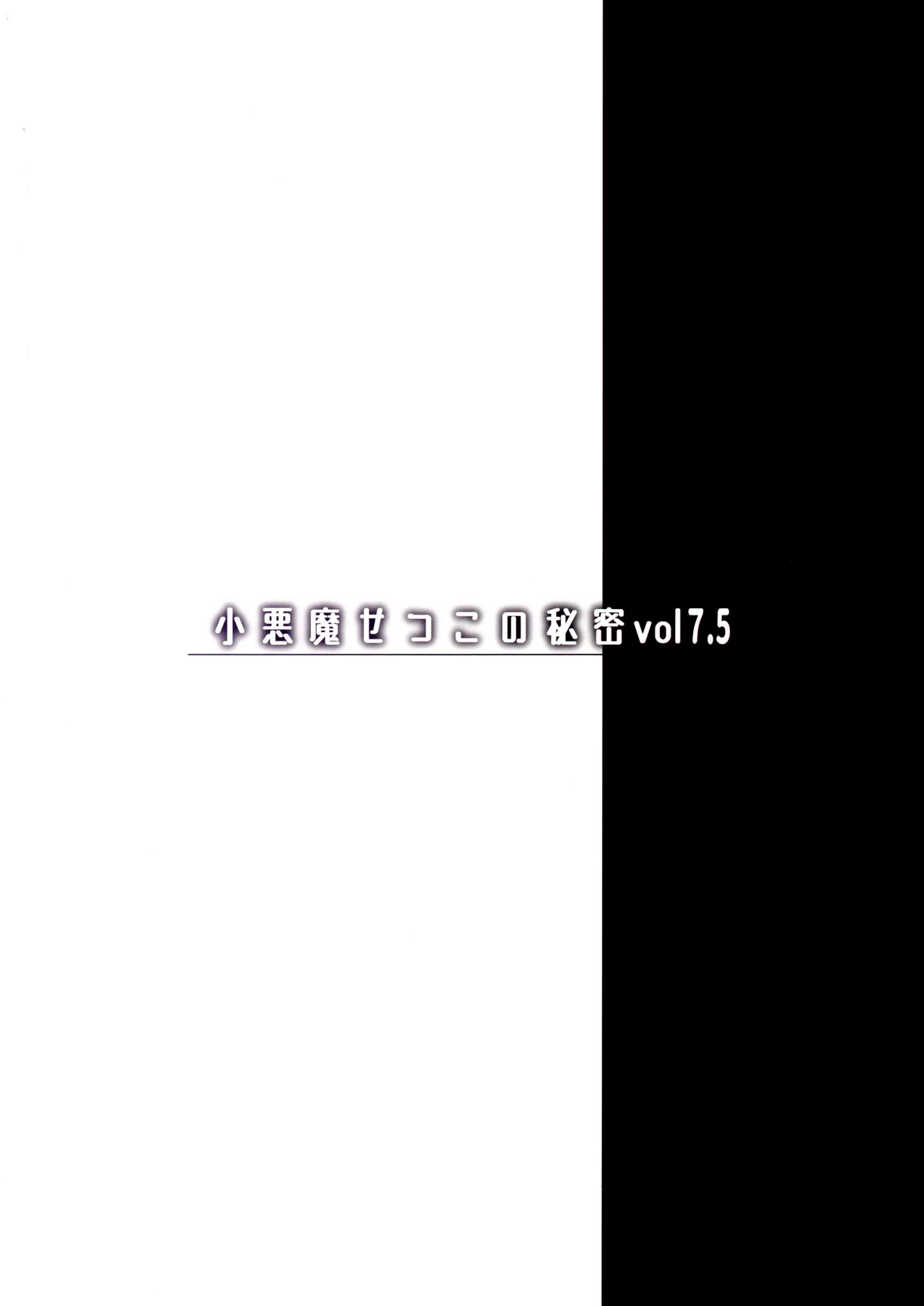 小悪魔せつこの秘密 vol.7.5 - page23