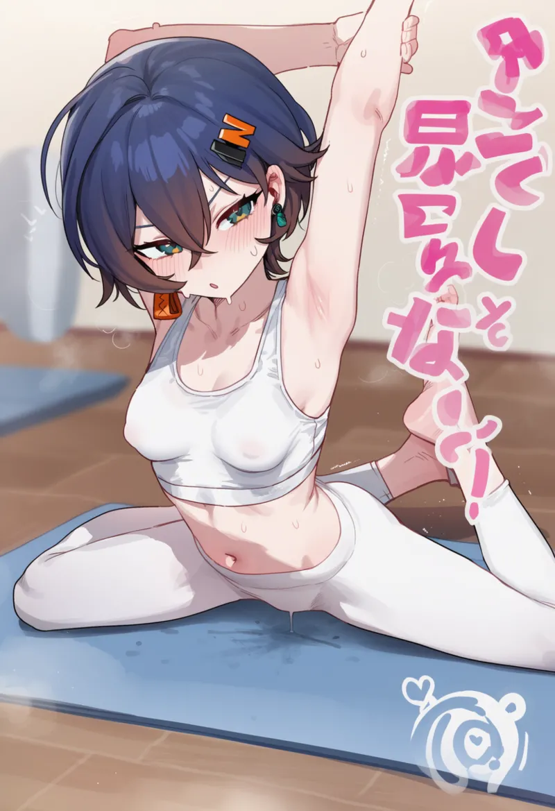 Thx (120662529)   リンがジムで会ったおじさんに.. [AI Generated]