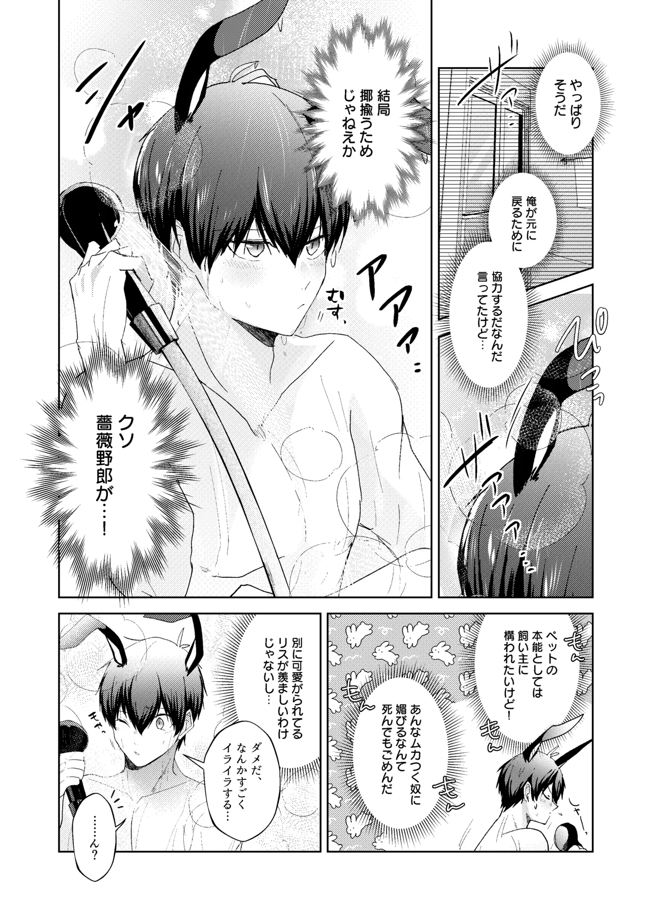 どうぶつマウントバトル - page11