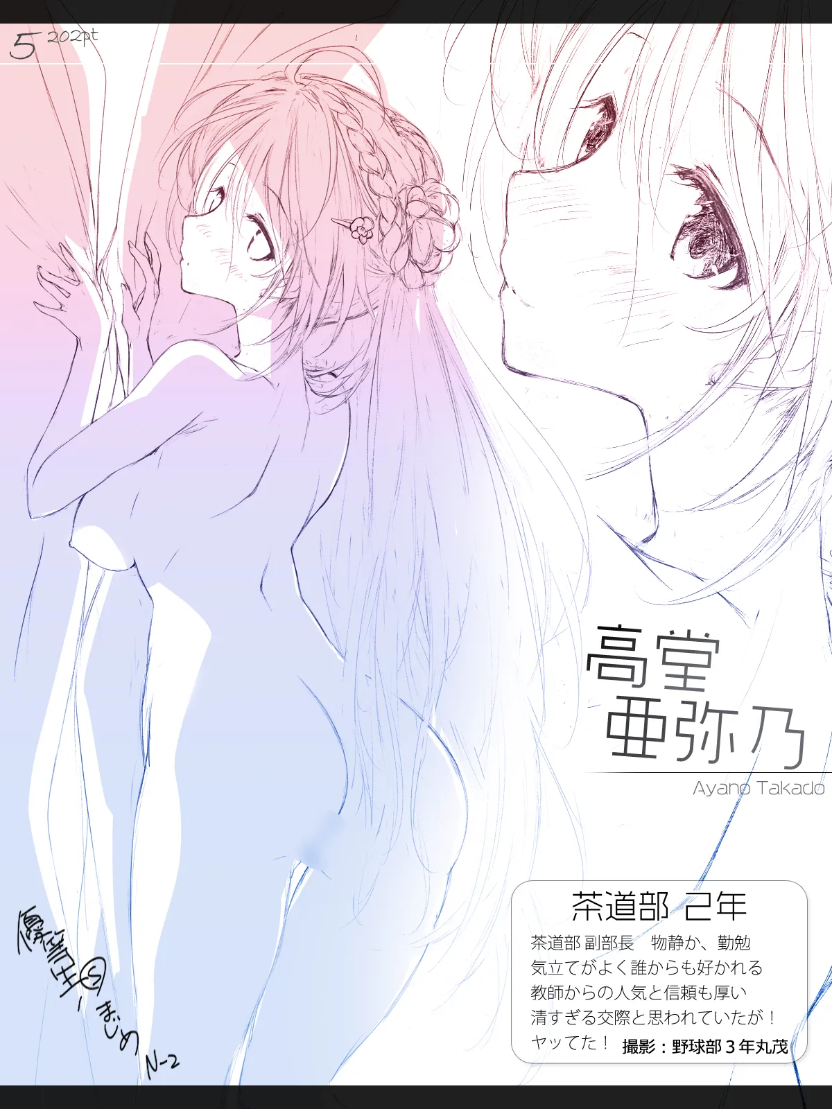 Cothurnusオリジナルイラスト集 『薄3 - 裏文化祭』 - page5