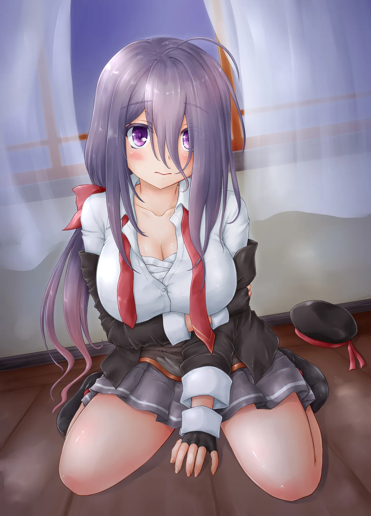 涙目がかわいい隠れ巨乳のうちの秘書艦 - page23