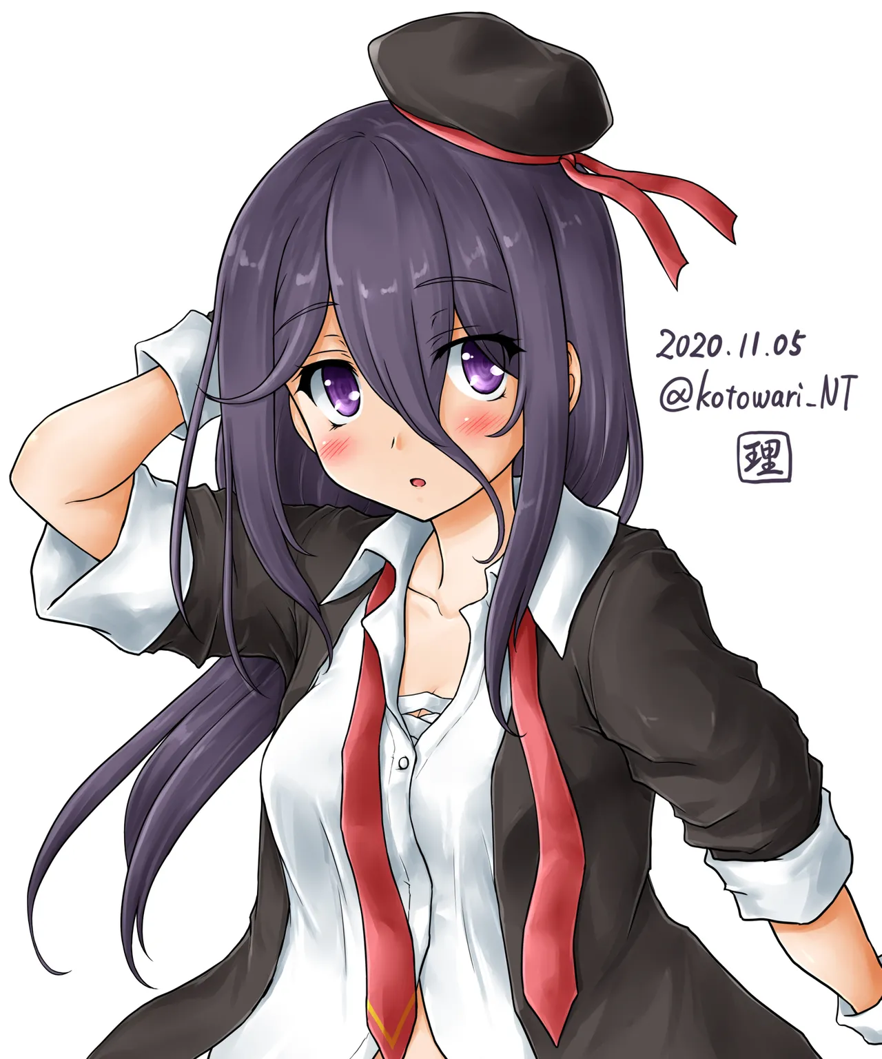 涙目がかわいい隠れ巨乳のうちの秘書艦 - page26