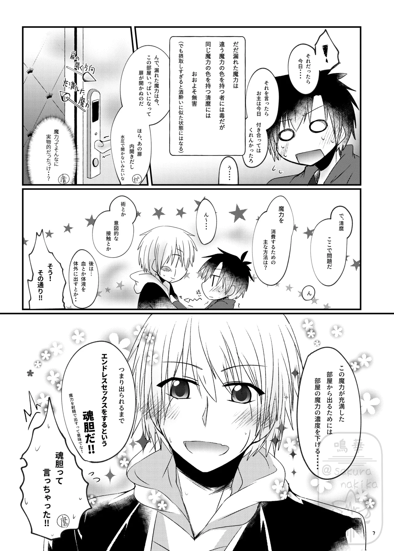 イイ事づくしの魔力供給 - page6