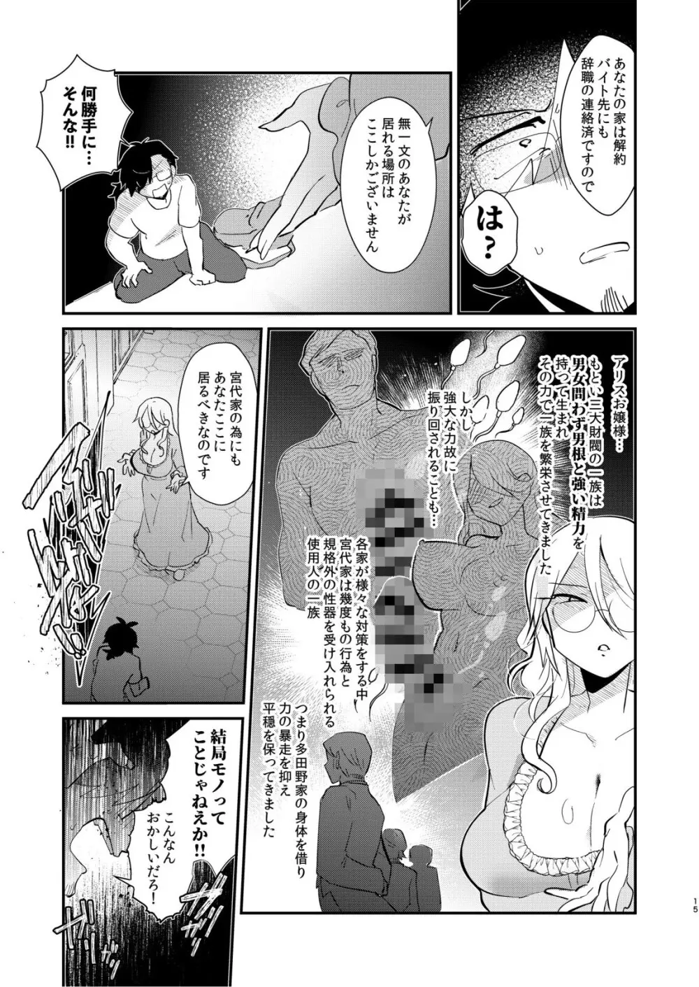 アリスお嬢様と愚かな僕 - page17