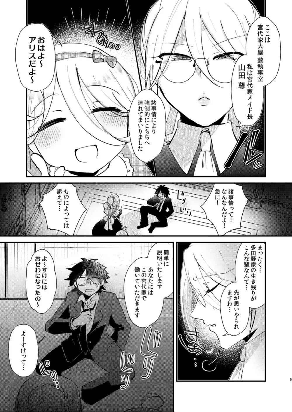 アリスお嬢様と愚かな僕 - page7