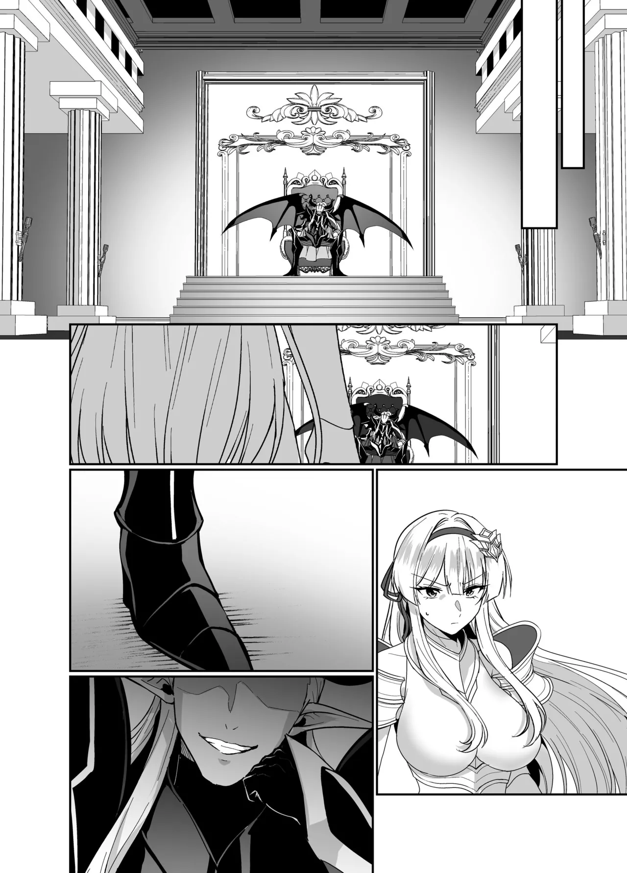 憑転の騎士アリシア〜正義の姫騎士が魔王の器に染まり堕ちる時から〜 - page44