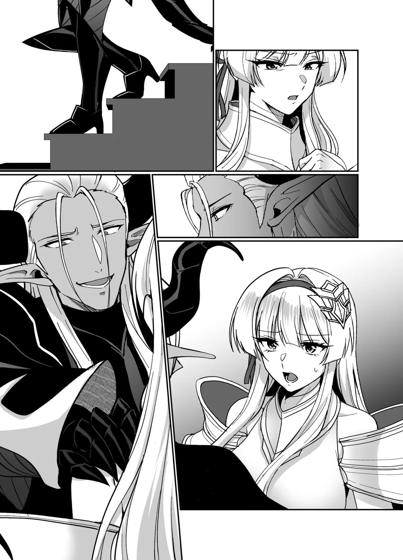憑転の騎士アリシア〜正義の姫騎士が魔王の器に染まり堕ちる時から〜 - page47