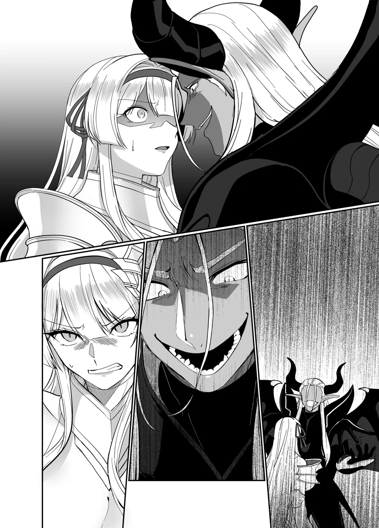 憑転の騎士アリシア〜正義の姫騎士が魔王の器に染まり堕ちる時から〜 - page48