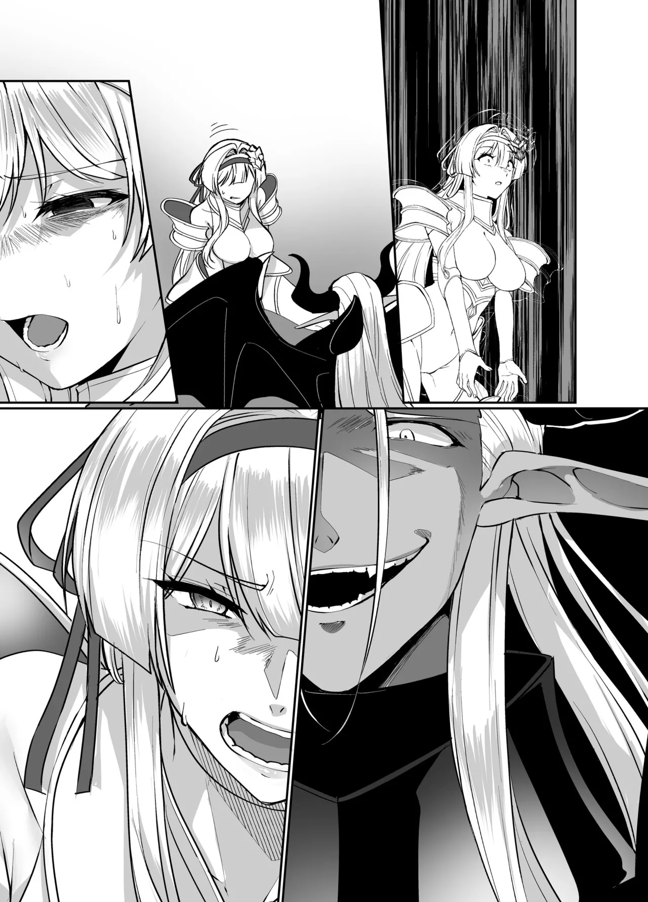 憑転の騎士アリシア〜正義の姫騎士が魔王の器に染まり堕ちる時から〜 - page49
