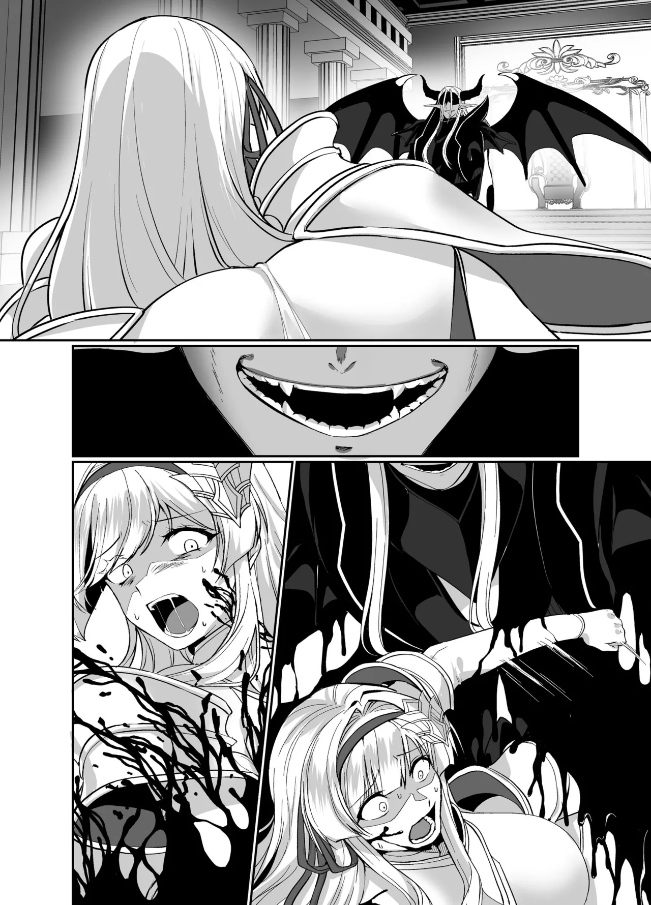 憑転の騎士アリシア〜正義の姫騎士が魔王の器に染まり堕ちる時から〜 - page50