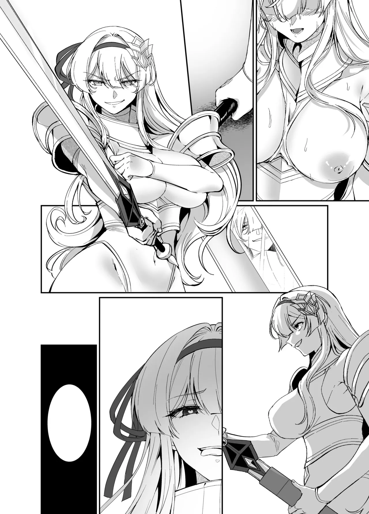 憑転の騎士アリシア〜正義の姫騎士が魔王の器に染まり堕ちる時から〜 - page62
