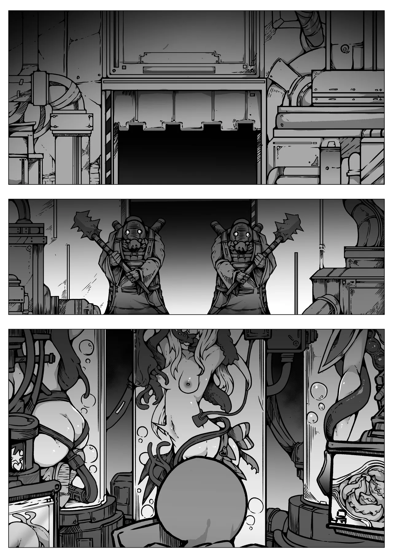 敗北‼凌辱‼魔法少女たち‼捕らえたメスは大切な性奴隷です - page13