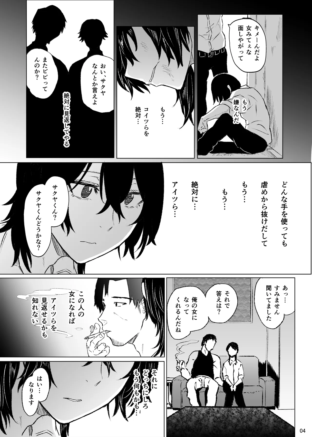 いじめられていた僕がヤクザの女になるまで - page5
