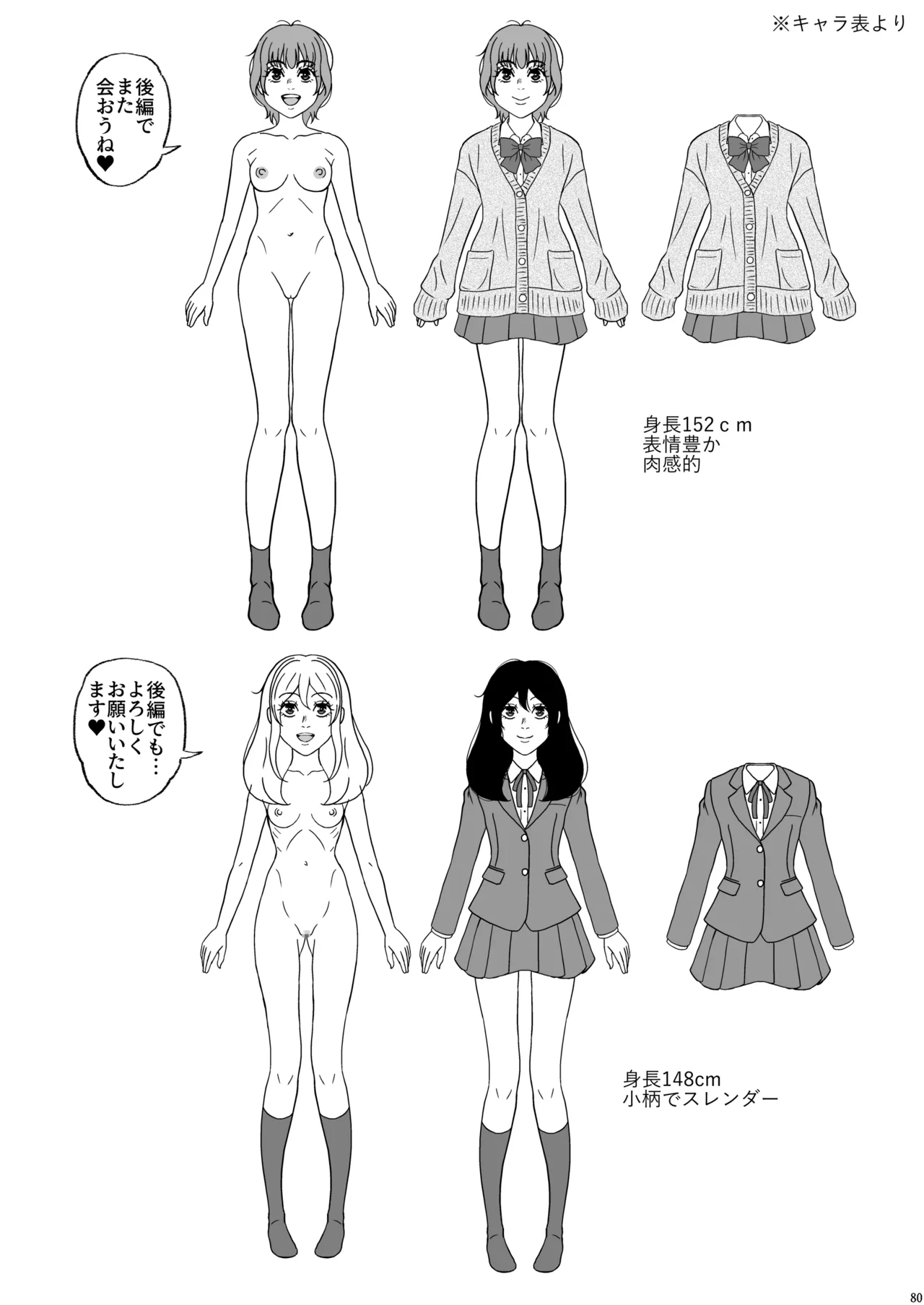 ふたりの変態女子がオジサンの大便器になる話前編 - page76